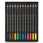 Caran D'ache Museum Aquarelle Watercolor Pencils - 12 Assorted Colors