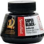 Speedball Super Black India Ink - 2oz Bottle