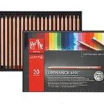 Caran D'Ache Luminance 6901 Set of 20 Colors