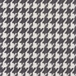 Tassotti Paper- Houndstooth Black 19.5x27.5 Inch Sheet