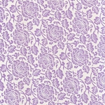 Rossi Italian Letterpress Paper- Violet Flowers