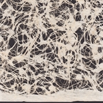 Amate Bark Paper from Mexico - Lace Blanco 15.5x23 Inch Sheet