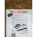 Craf -T- Cork Sheets - 8.5"x11.5" Two Sheets Per Pack