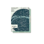 Cavallini Celestial Notebook Set- 7.25"x5.5"