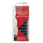 Manuscript Calligraphy Black Fountain Pen Ink Cartridges