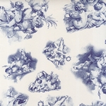 Tassotti Paper- Putti Blu 19.5" x 27.5"