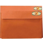 Star Products Red Fiber Art Envelopes & Expanding Portfolios