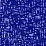 Yuzen Silver Dots on Blue 18"x24" Sheet
