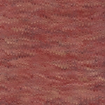 Handmade Italian Marble Paper- Combed Red & Gold Rain on Kraft 19.5 x 27" Sheet