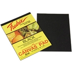 Fredrix Black Real Canvas Pad