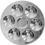 Jack Richeson 6 Hole Aluminum Round Tray