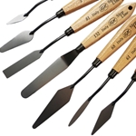 RGM Step Line Black Painting Knives