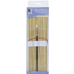 Art Alternatives Bamboo Roll-Up Brush Holder