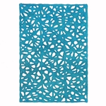 Spiderweb Amate Bark Paper from Mexico- Turquoise 15.5x23 Inch Sheet