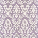 Tassotti Paper - Violet Brocade 19.5"x27.5" Sheet