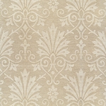 Rossi Decorated Papers from Italy - Gold Damask Flowers 28"x40" Sheet