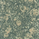 Handmade Italian Marble Paper- Stone Marble Dark Green and Metallic Gold 19.5 x 27" Sheet