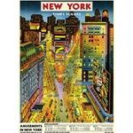 Cavallini Decorative Paper - New York Times Square 20"x28" Sheet