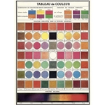 Cavallini Decorative Paper - Color Chart 20"x28" Sheet