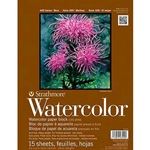 Strathmore Watercolor Pad 400 Series, Tape-Bound 5.5" x 8.5"