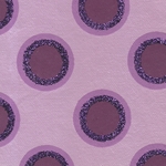 Printed Cotton Paper from India- Aubergine/Purple Glitter Dots on Lavender 22x30 Inch Sheet