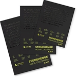 Stonehenge Aqua Black Watercolor Pads