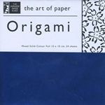 Mixed Solid Color Foil 24 Sheet Pack of Origami