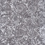 Handmade Italian Marble Paper- Black & Gray French Curl 19.5 x 27" Sheet