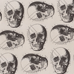Rossi Limited Edition Letterpress Paper- Skulls 20x28" Sheet