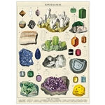 Cavallini Decorative Paper - Mineralogie 20"x28" Sheet