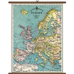Cavallini Vintage School Chart- Europe