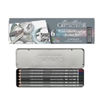 Cretacolor Watercolor Graphite Pocket Set of 6