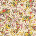 Carta Varese Florentine Paper- Fruit and Ribbons 19x27 Inch Sheet