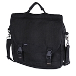 Hemp Courier Bag (Black)