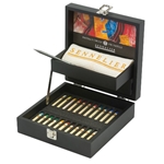 Sennelier Oil Pastels Set of 24 in a Wooden Gift Box