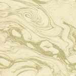 Nepalese Marbled Lokta Paper- Metallic Gold on Cream