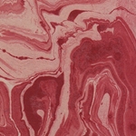 Nepalese Marbled Lokta Paper- Red on Natural