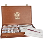 Schmincke Supergranulating Watercolor Wooden Box Set- 40 5ml Tubes