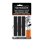 General's Jumbo Compressed Charcoal - 6B