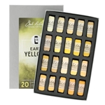 Jack Richeson Soft Handrolled Color Set of 20 - Earth Yellows