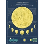 Cavallini Decorative Paper - Moon Chart 20"x28" Sheet