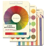 Cavallini Color Wheel Mini Notebook Set