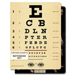 Cavallini Vintage Charts (Eye Chart & Anatomy Chart) Notebook Set