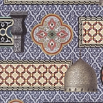 Rossi Inspirations Paper- Arab Tiles, Architecture, and Patterns 20x28" Sheet