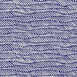 Chiyogami- Rolling Indigo Waves 18"x24" Sheet