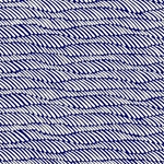 Chiyogami- Rolling Indigo Waves 18"x24" Sheet