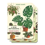 Cavallini House Plants Mini Notebook Set