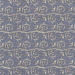 *NEW!" Carta Varese Florentine Paper- Scrolls on Blue 19x27 Inch Sheet