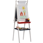 Kids Adjustable Chalkboard / Whiteboard / Paper Roll Easel