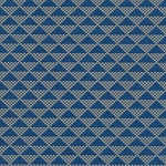 "Lacquered" Yuzen Scales on Blue 18"x24" Sheet